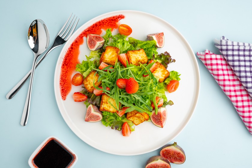 Hallomi Rasberry Salad