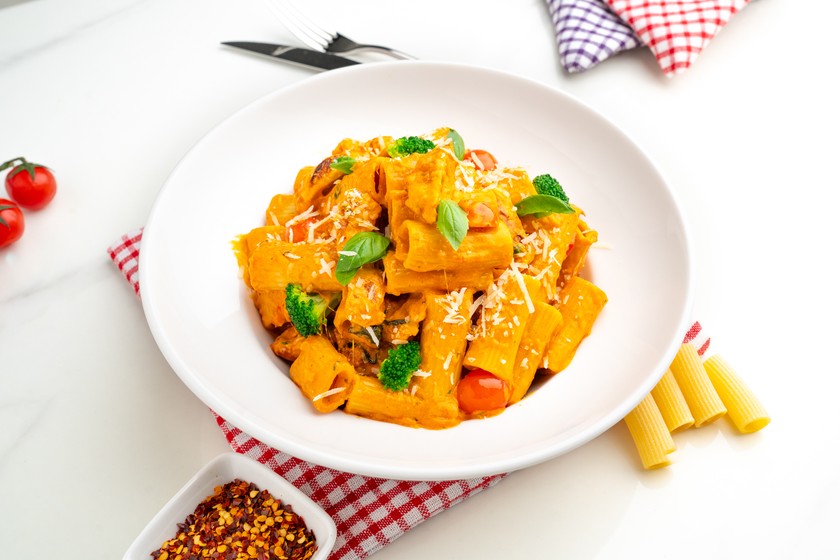 Pink Pasta Chicken