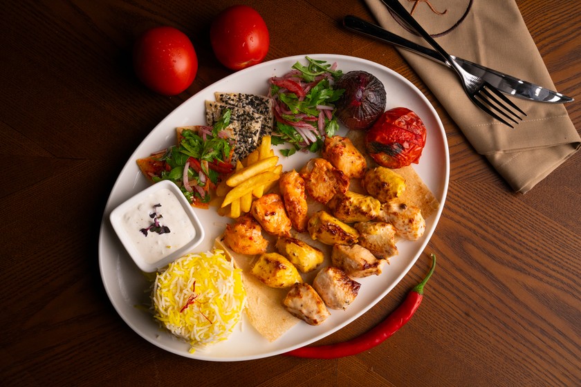 Chicken Shish Trio