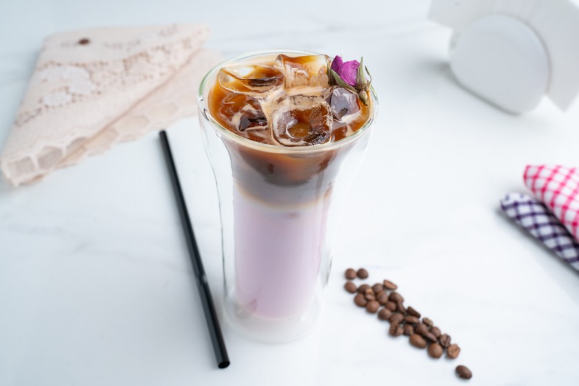 Rose Latte Cold