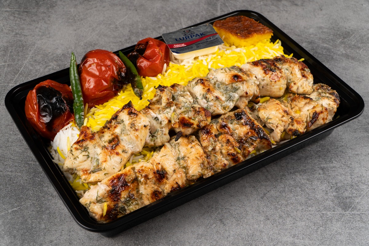 Rice Yogurt Chiken Kebab 2 Skewers